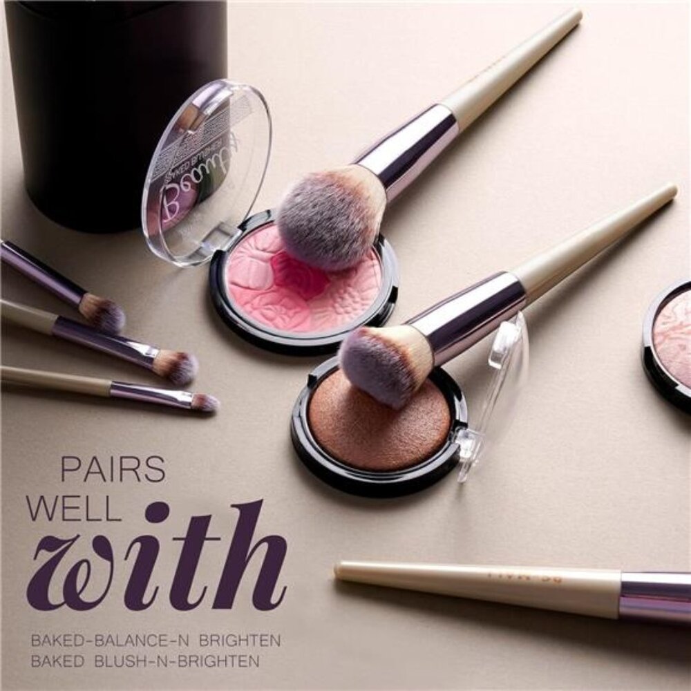 Makeup Brush Set 18 Pcs Premium Synthetic‎ Foundation Powder Concealers - Picture 4 of 8